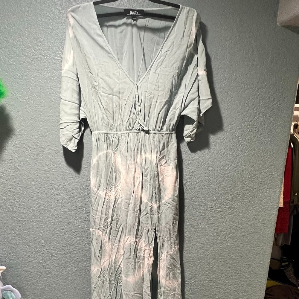 Lulu's Medium Dress Seafoam Tye-Dye